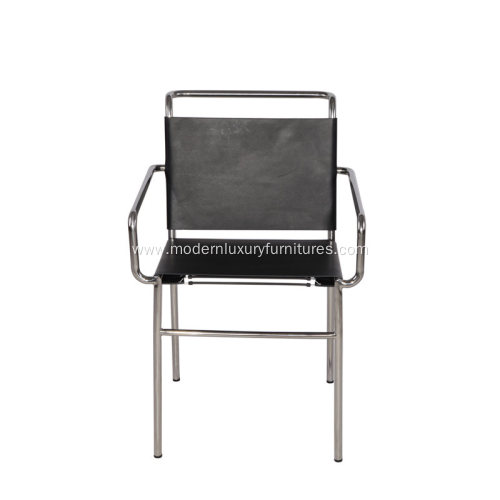 Modern Design Black Leather Eileen Gray Roquebrune Chair